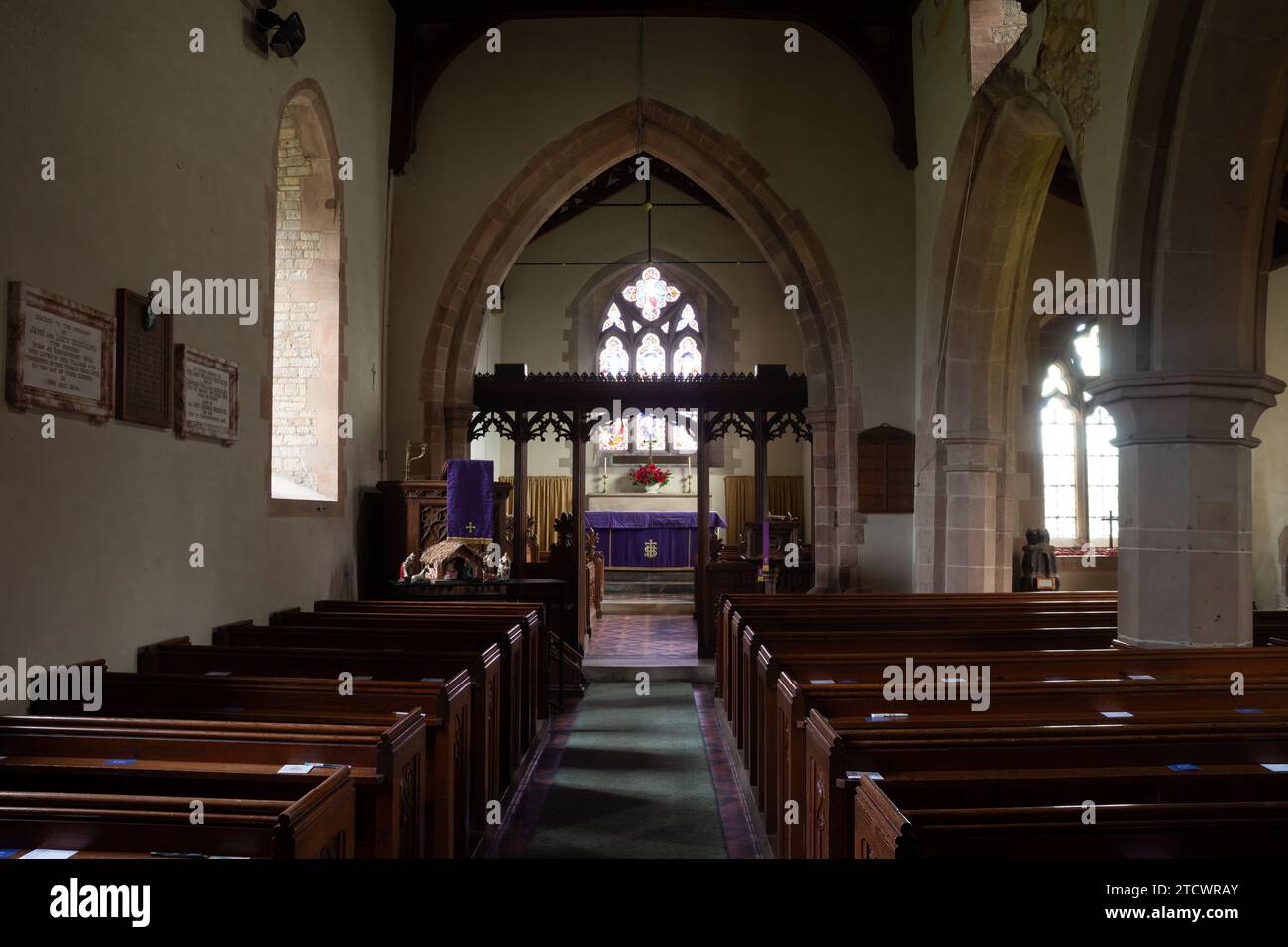 St. Michael`s Church, Frankton, Warwickshire, England, UK Stock Photo Alamy